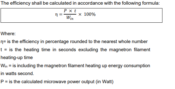 Energy Efficiency Calculation